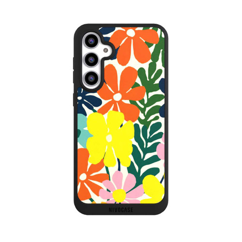 Samsung Galaxy S23 FE NIVOpure Flowers Colorful Illustration