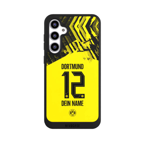 Samsung Galaxy S23 FE NIVOpure BVB Trikot Personalisierbar 25-26