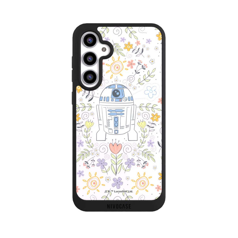 Galaxy S23 FE NIVOpure R2D2 Blumen Muster