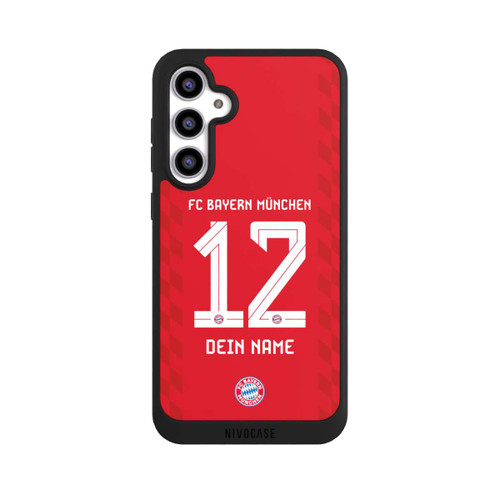 Samsung Galaxy S23 FE NIVOpure FC Bayern München Trikot Personalisierbar 25-26