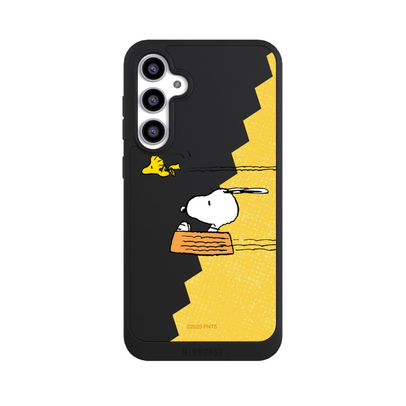 Galaxy S23 FE NIVOpure Peanuts-Snoopy und Woodstock Transparent