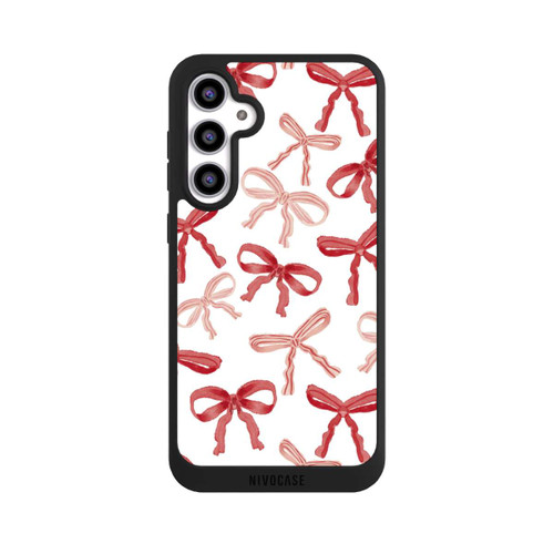 Samsung Galaxy S23 FE NIVOpure Rote Schleifen Muster