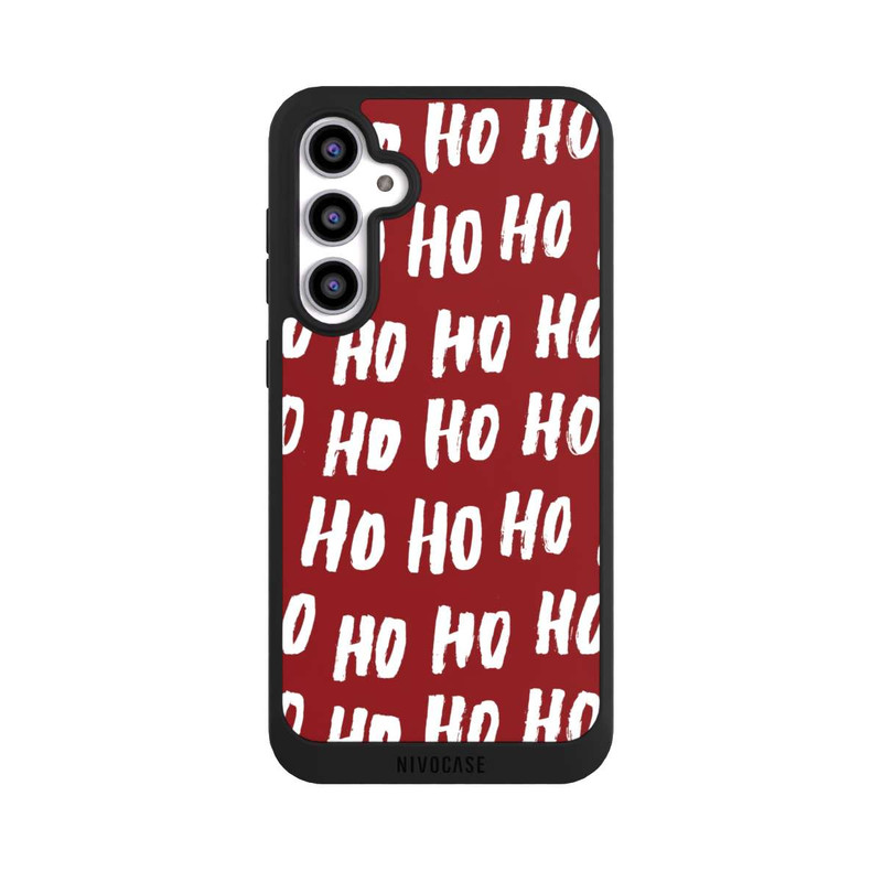 Galaxy S23 FE NIVOpure Ho Ho Ho Christmas Red Pattern