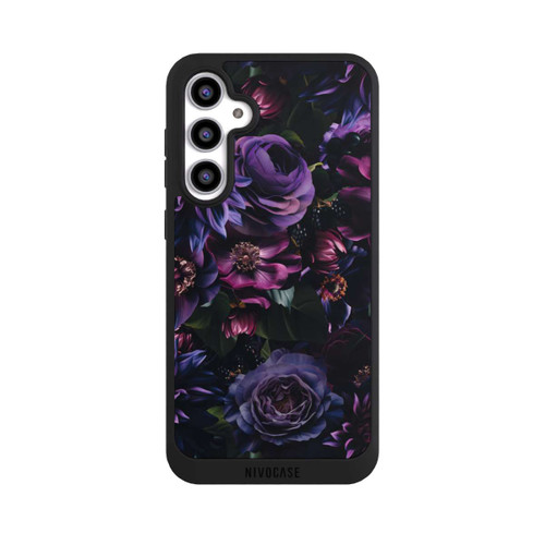 Samsung Galaxy S23 FE NIVOpure Dunkle Lila Blüten 