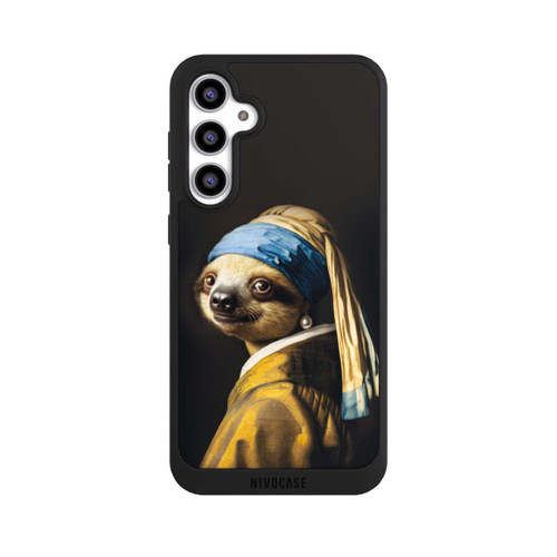 Samsung Galaxy S23 FE NIVOpure Sloth with a Pearl Earring