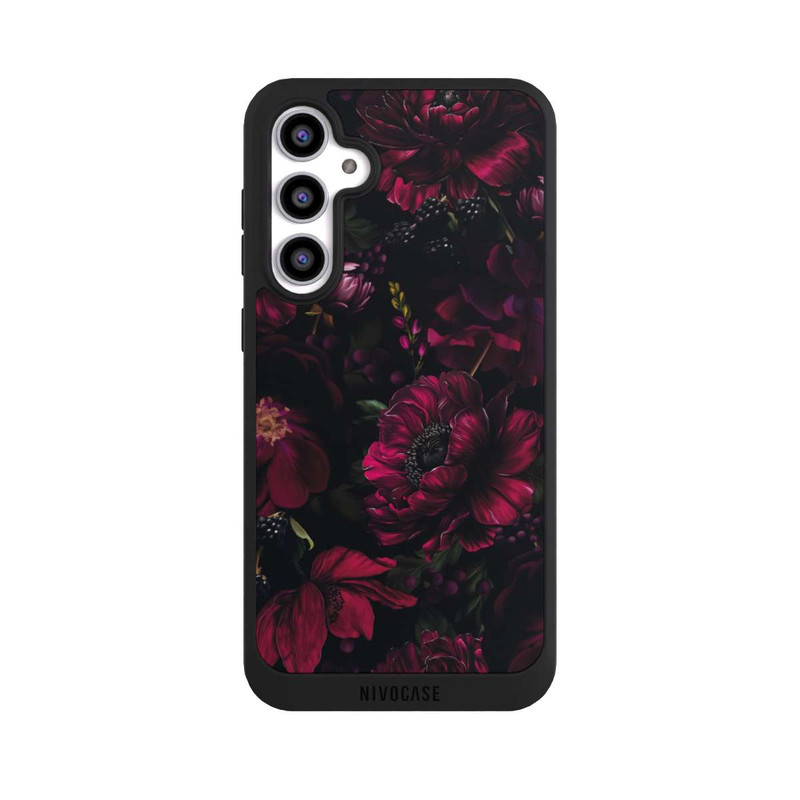 Galaxy S23 FE NIVOpure Dark Red Flower Love
