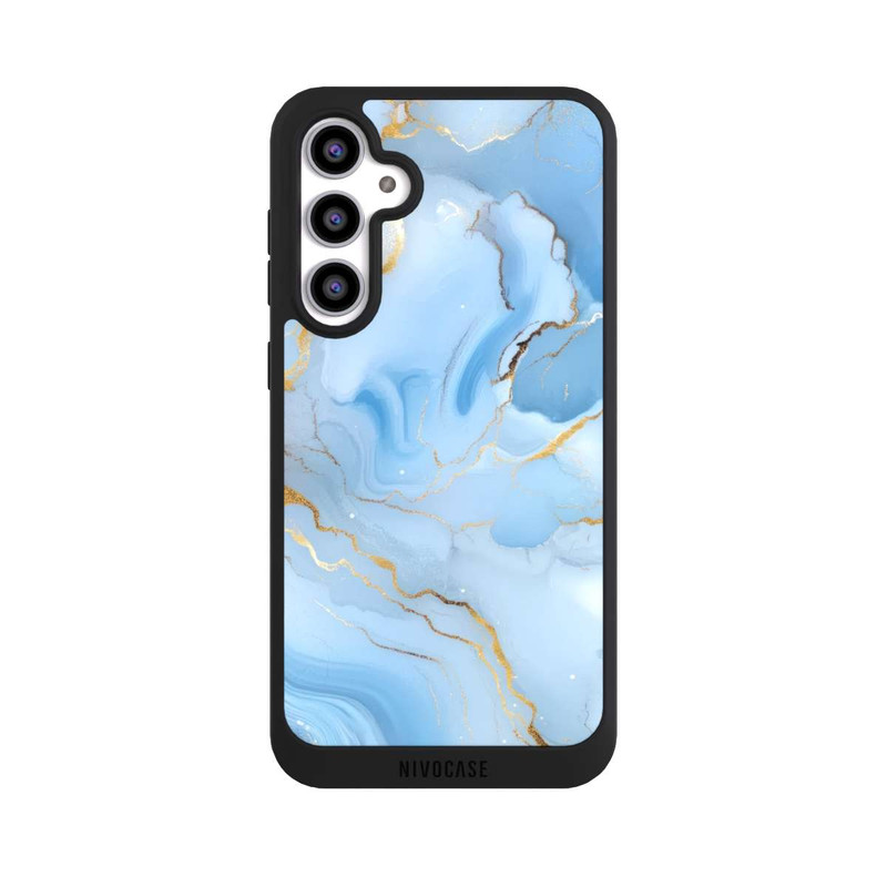 Galaxy S23 FE NIVOpure Blauer Marmor