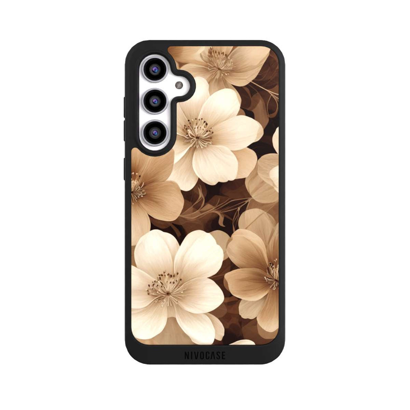 Galaxy S23 FE NIVOpure Naturfarbene Negativblumen mit KI