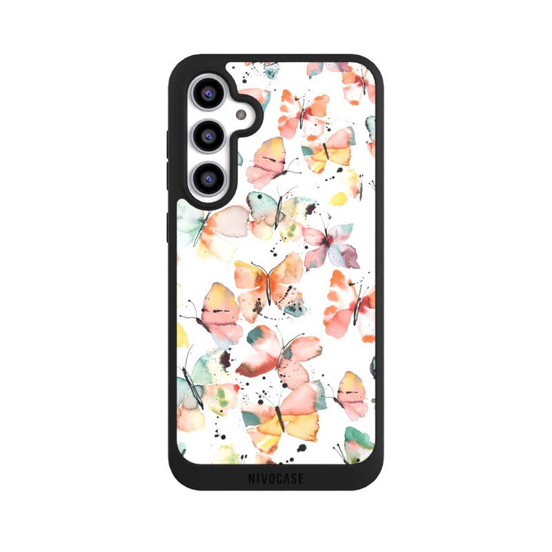 Galaxy S23 FE NIVOpure Butterflies Watercolor Pattern