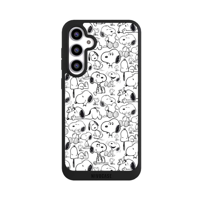 Galaxy S23 FE NIVOpure Classic Snoopy Pattern White