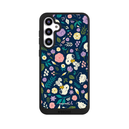 Samsung Galaxy S23 FE NIVOpure Peanuts Dark Flower Pattern