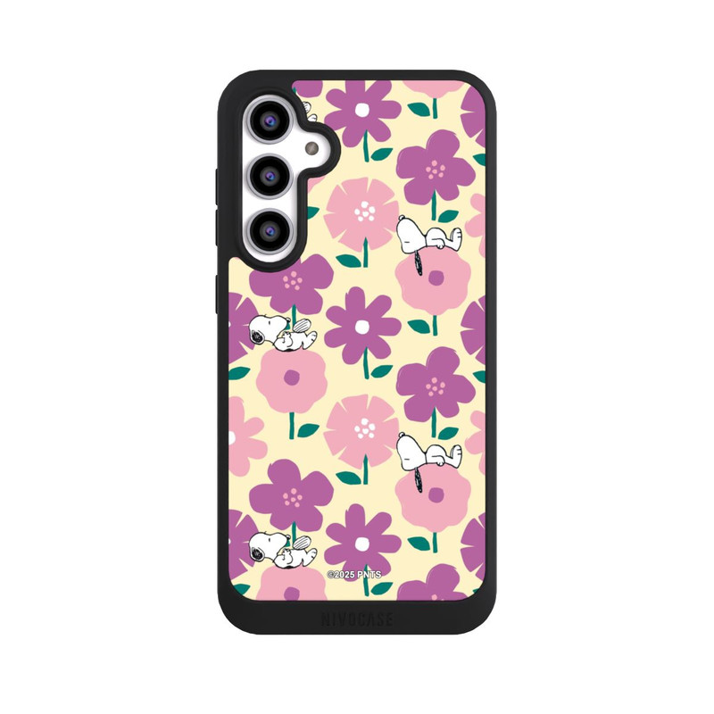 Galaxy S23 FE NIVOpure Peanuts Flower Pattern Yellow