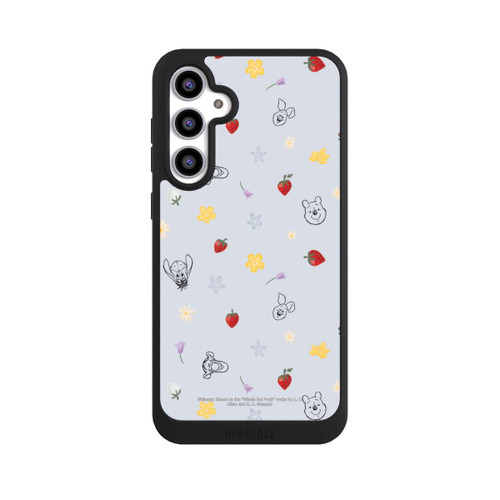 Samsung Galaxy S23 FE NIVOpure Winnie the Pooh and Friends Strawberry Pattern Blue