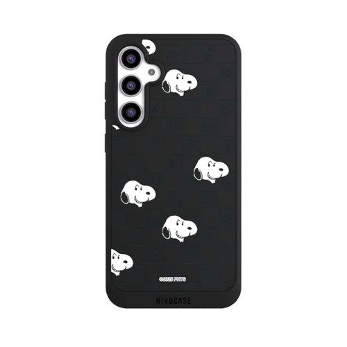 Samsung Galaxy S23 FE NIVOpure Snoopy Checked Pattern