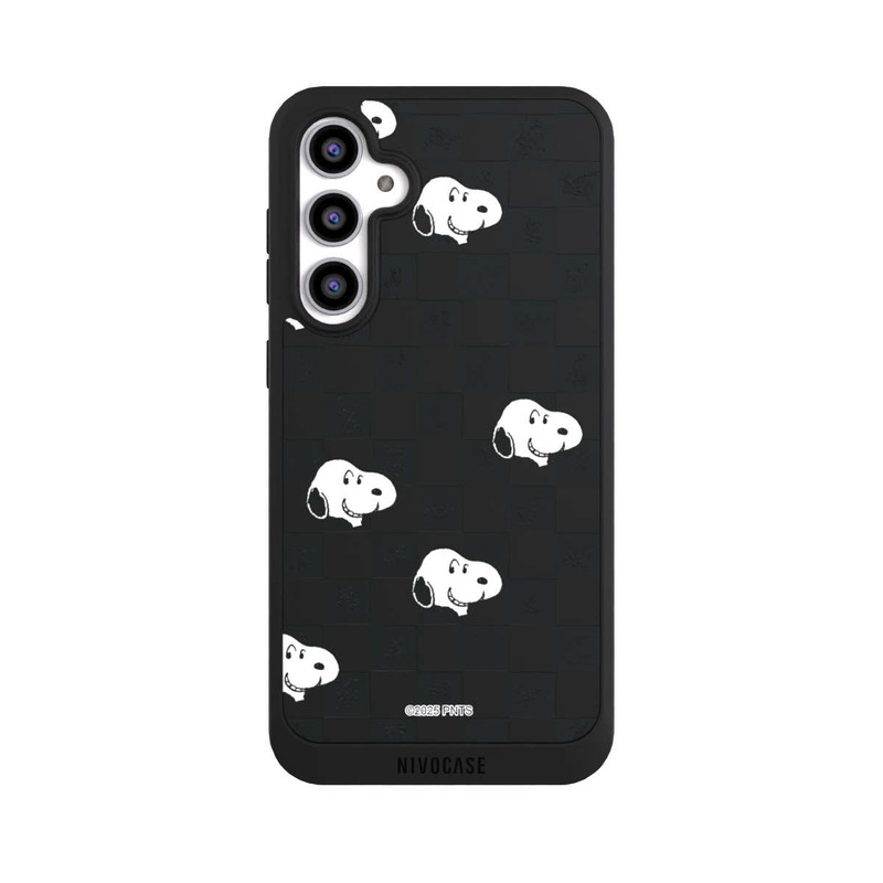Galaxy S23 FE NIVOpure Snoopy Checked Pattern
