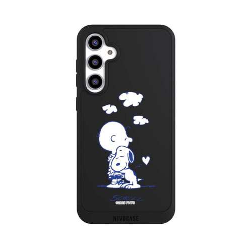 Samsung Galaxy S23 FE NIVOpure Peanuts Charlie Brown Snoopy Hug Transparent