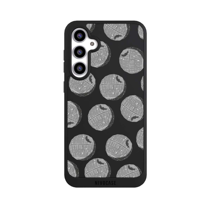 Galaxy S23 FE NIVOpure death-star-pattern-transparent