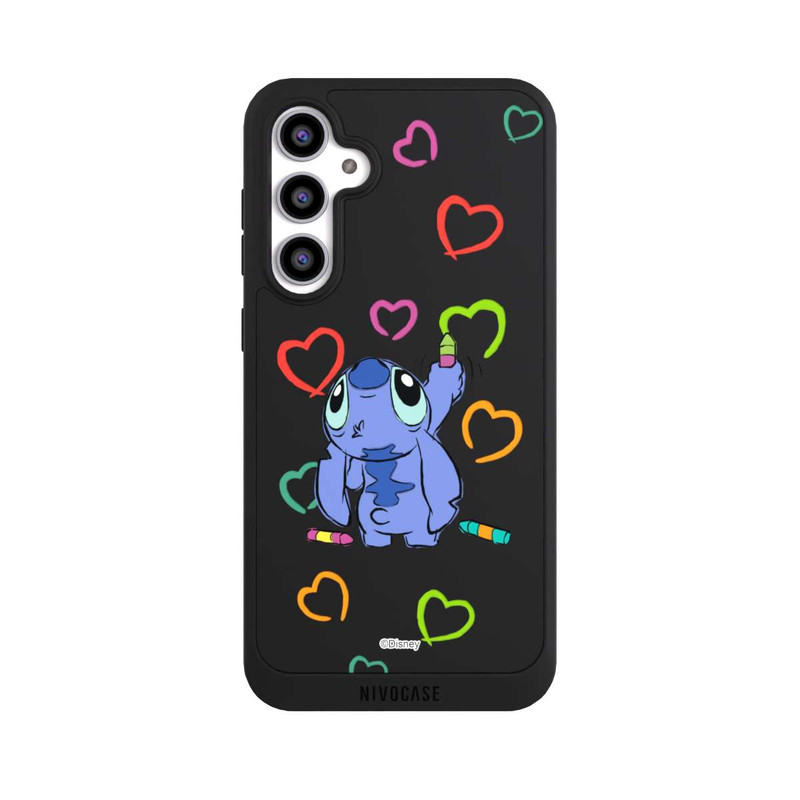 Galaxy S23 FE NIVOpure Stitch Draws a Heart Transparent