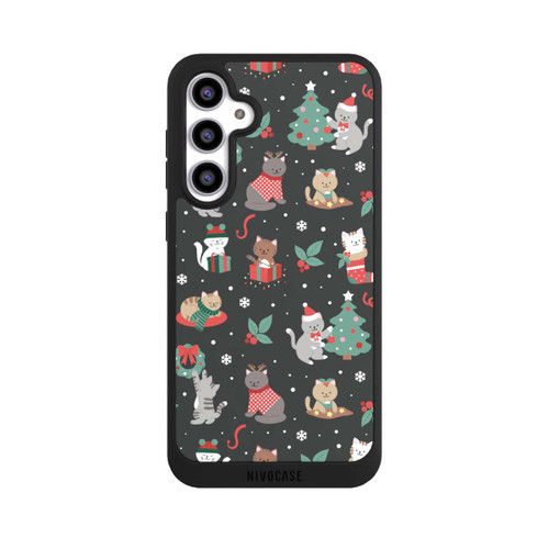 Samsung Galaxy S23 FE NIVOpure Christmas Festive Cute Holiday Kittens
