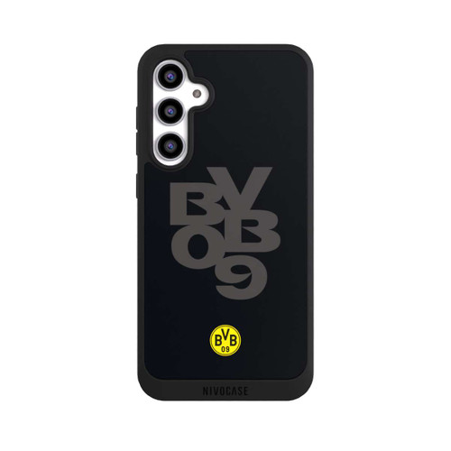 Samsung Galaxy S23 FE NIVOpure BVB09 Grau Schwarz