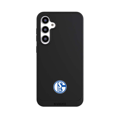 Samsung Galaxy S23 FE NIVOpure FC Schalke 04 Logo Klein Transparent