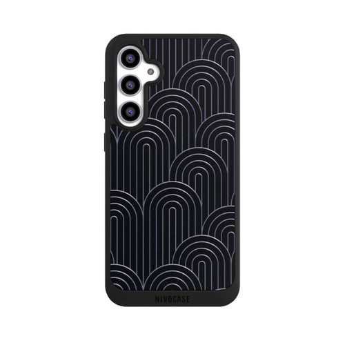 Samsung Galaxy S23 FE NIVOpure Art Deco Silber