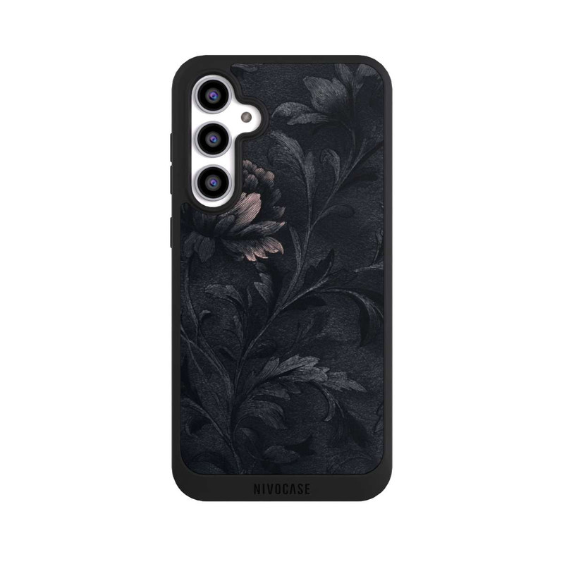 Galaxy S23 FE NIVOpure Flower Pattern Dark Vintage