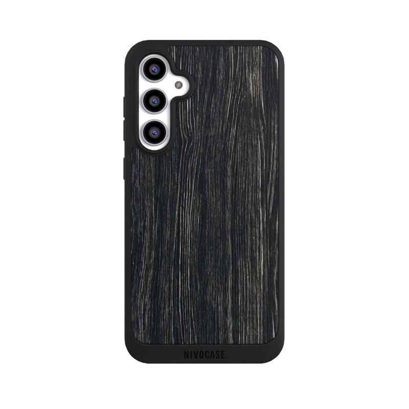 Galaxy S23 FE NIVOpure Dunkle Holzstruktur