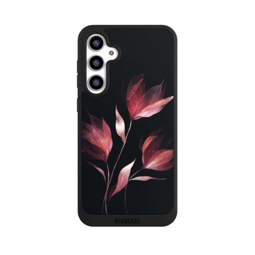 Samsung Galaxy S23 FE NIVOpure Burgunderrote Blume Negativ