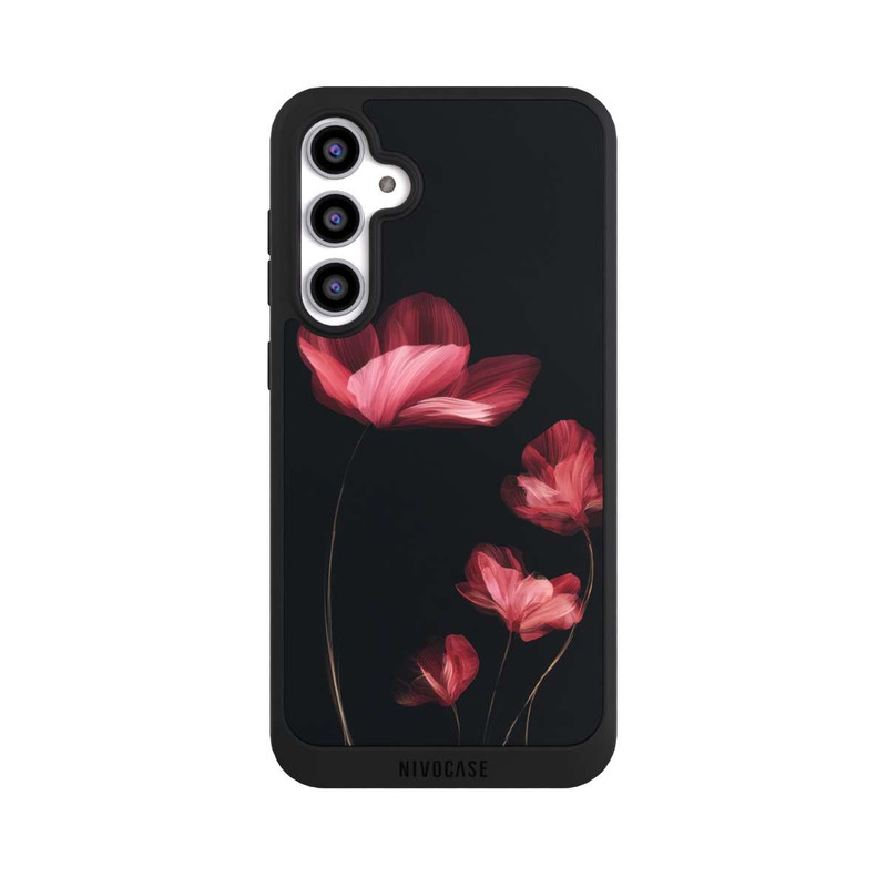 Galaxy S23 FE NIVOpure Noir Burgundy Bloom