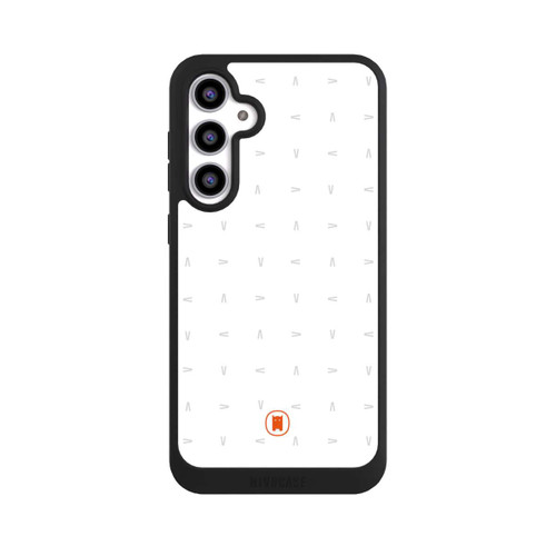 Samsung Galaxy S23 FE NIVOpure Nivocase Muster Weiss Grau