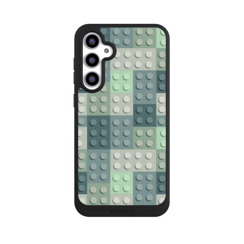 Galaxy S23 FE NIVOpure Modèle de blocs verts