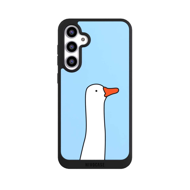 Galaxy S23 FE NIVOpure Trendy Duck Profile Blue