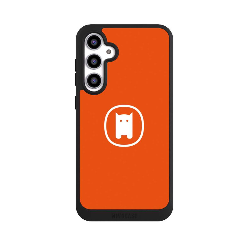 Galaxy S23 FE NIVOpure Nivocase Logo Orange
