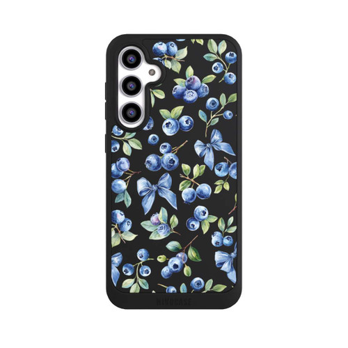 Samsung Galaxy S23 FE NIVOpure Blaubeere Schleifen Transparent mit KI