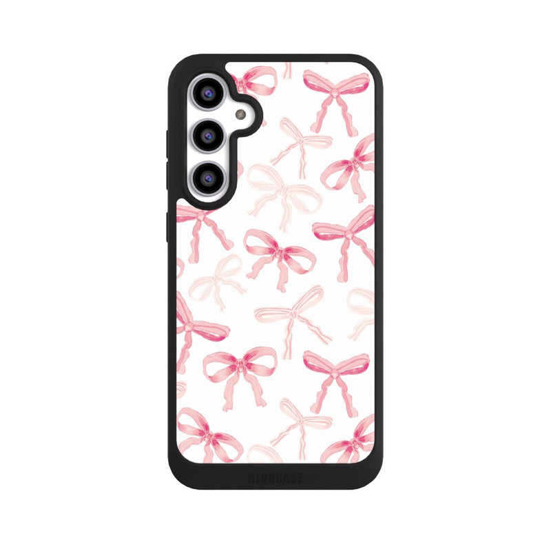 Galaxy S23 FE NIVOpure Light Pink Bow Pattern