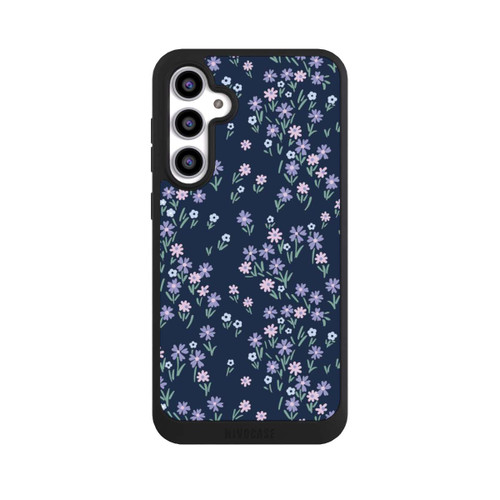 Samsung Galaxy S23 FE NIVOpure Dark Blue Floral Theme