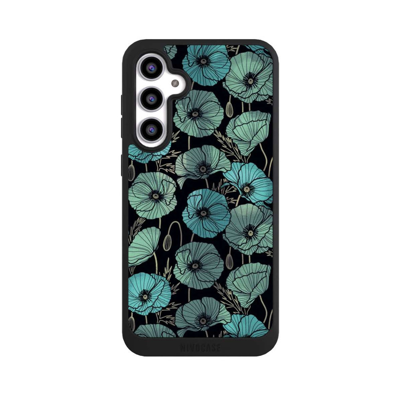Galaxy S23 FE NIVOpure Coquelicots d'Été Verts