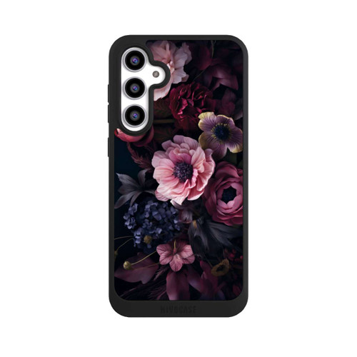 Samsung Galaxy S23 FE NIVOpure Rosa Blumenbild mit Pfingstrosen auf dunklem Hintergrund Mit KI