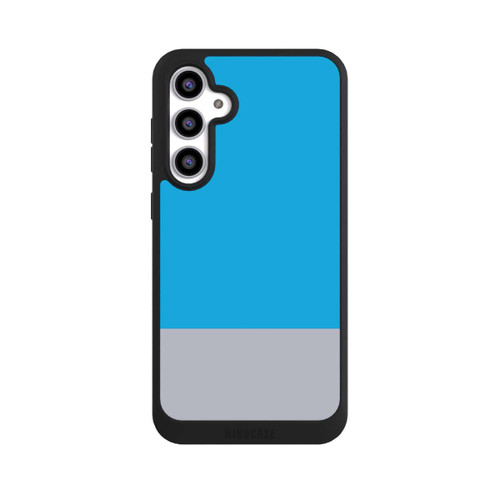 Samsung Galaxy S23 FE NIVOpure Combinaison de Couleurs Bleu Clair et Gris
