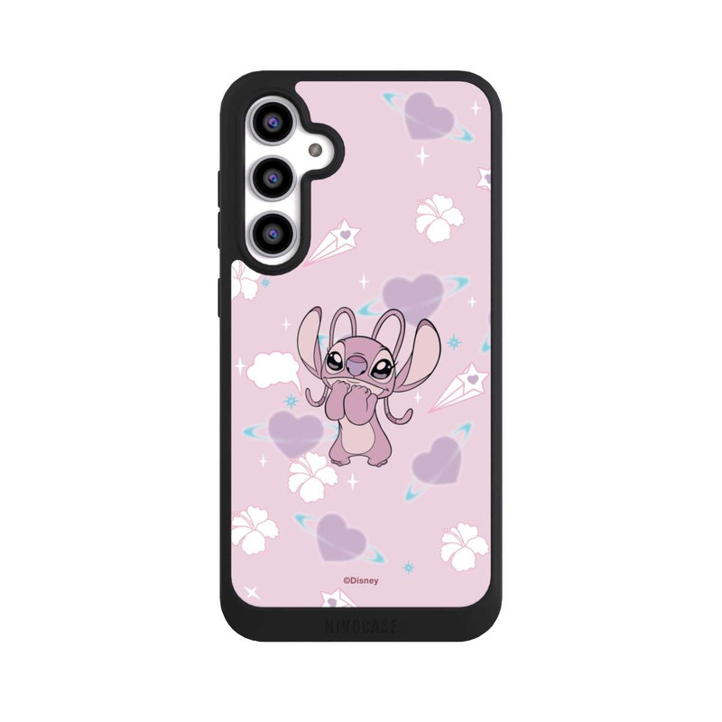 Galaxy S23 FE NIVOpure Disney Classics Lilo & Stitch Angel Cute Pink