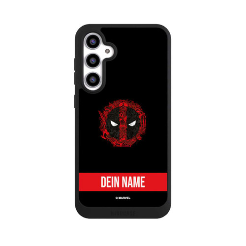 Samsung Galaxy S23 FE NIVOpure Deadpool Logo Personalisierbar