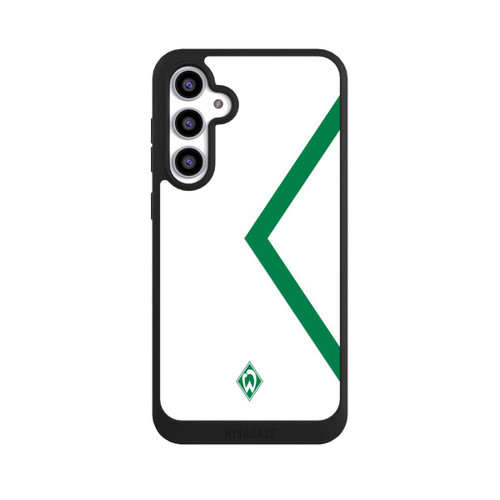 Samsung Galaxy S23 FE NIVOpure Werder Bremen Rautenelement Grün