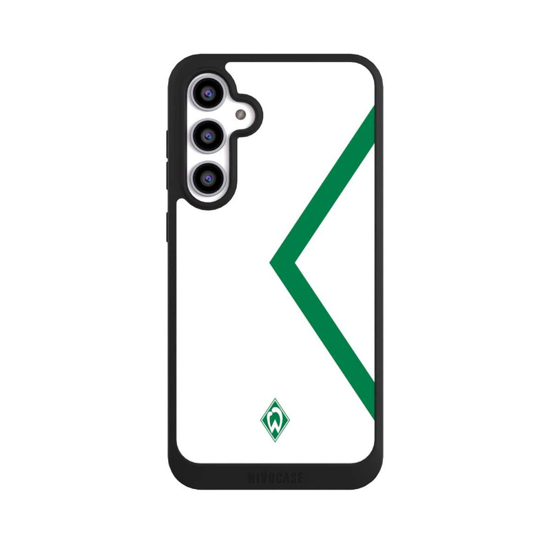 Galaxy S23 FE NIVOpure Werder Bremen Rautenelement Grün