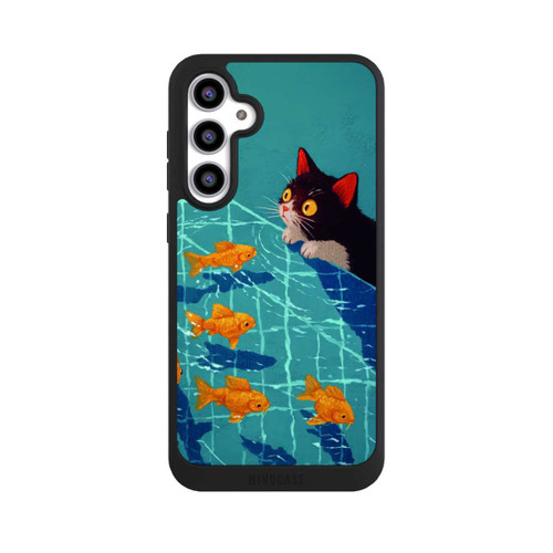 Samsung Galaxy S23 FE NIVOpure Die Katze im Pool mit KI