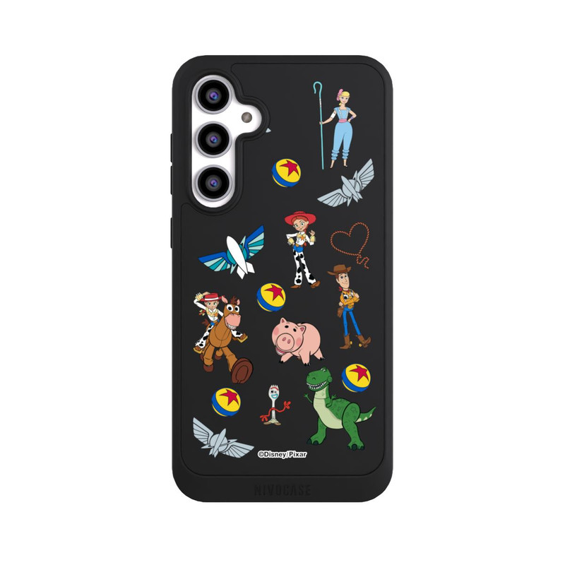 Galaxy S23 FE NIVOpure Toy Story 5 Hero Toys Pattern Transparent