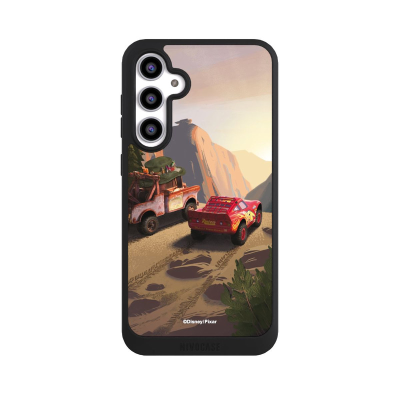 Galaxy S23 FE NIVOpure Disney Pixar Cars Sunset Lightning McQueen and Mater