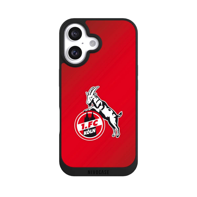 iPhone 16 NIVOpure 1. FC Köln Rot