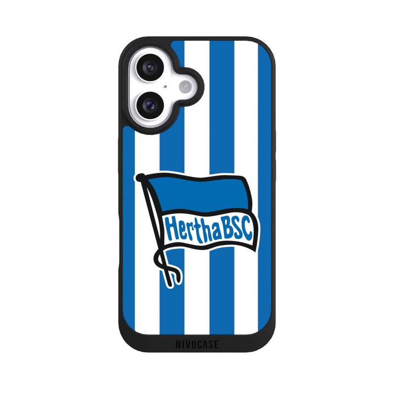 iPhone 16 NIVOpure Hertha BSC Gestreift