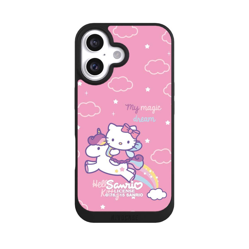 iPhone 16 NIVOpure Hello Kitty - Magisches Einhorn